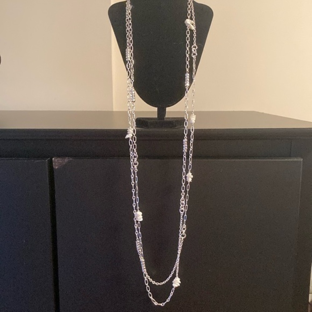 Style & Co. Silver Layered Necklace